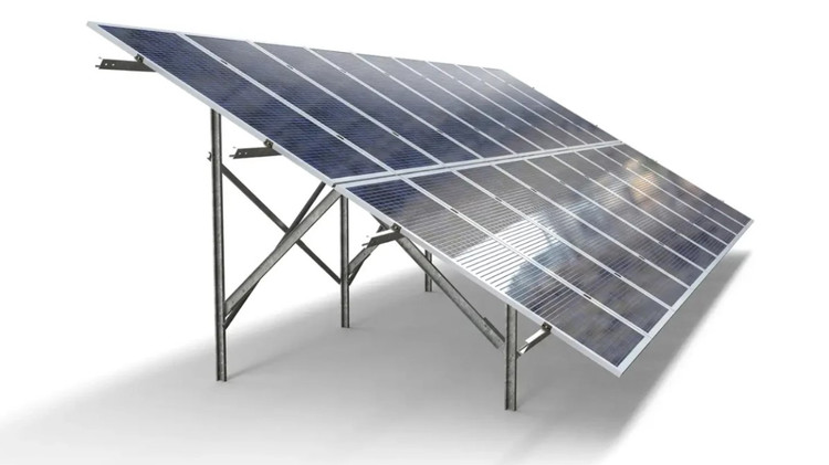 استراکچر خورشیدی دو ردیفه عمودی مدل V2-S