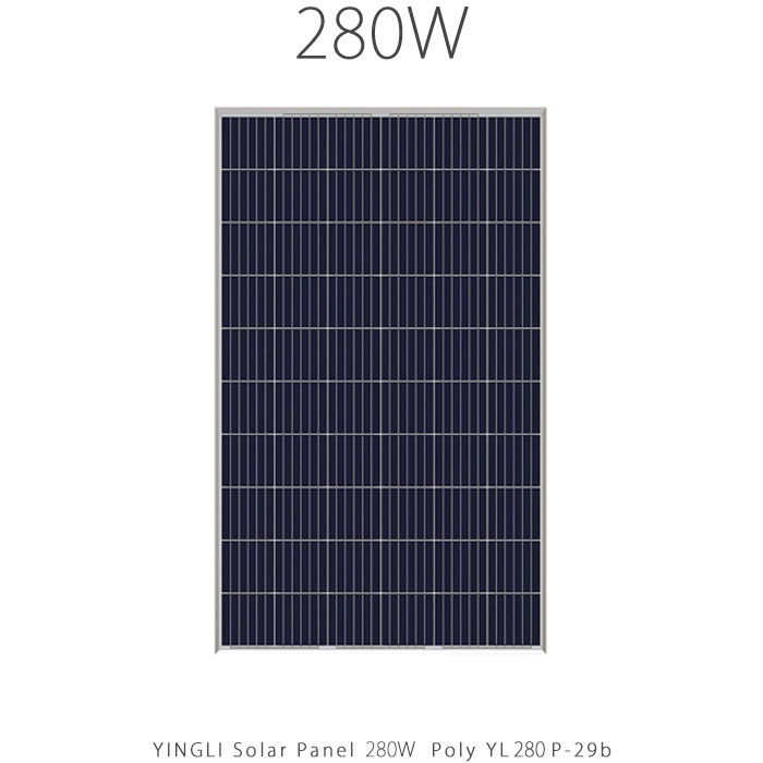 پنل خورشیدی 280 وات پلی کریستال برند YINGLI