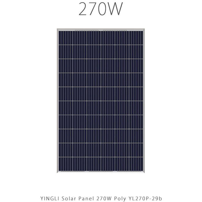 پنل خورشیدی 270 وات پلی کریستال برند YINGLI