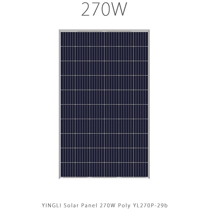 پنل خورشیدی 270 وات پلی کریستال برند YINGLI