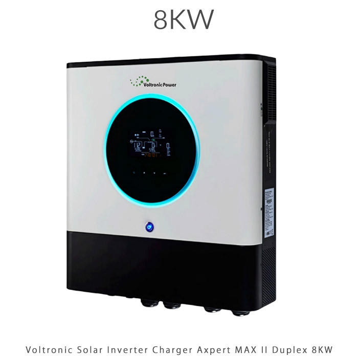 سانورتر 8KW و 48V مدل Axpert MAX II Duplex 8KW برند Voltronic