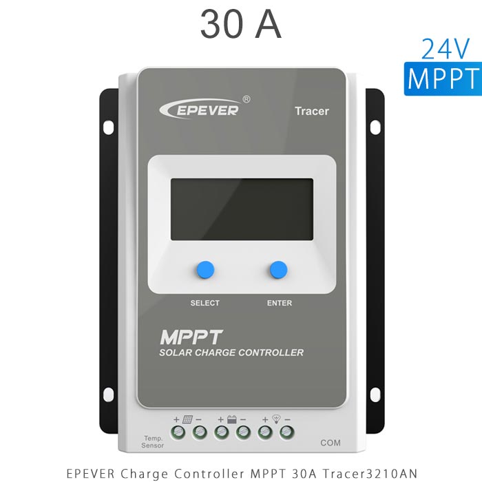 شارژ کنترلر 30 آمپر 24 ولت MPPT مدل Tracer3210AN برند EPEVER