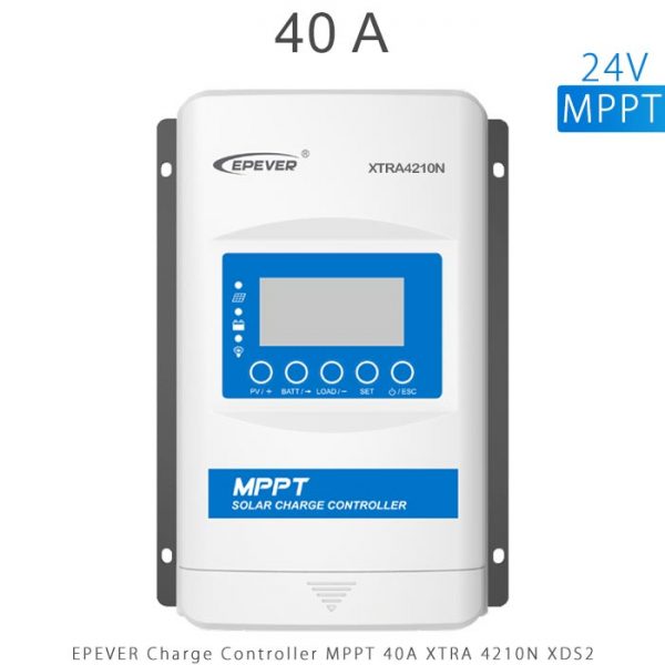 شارژ کنترلر 40 آمپر 24 ولت MPPT مدل XTRA4210 برند EPEVER